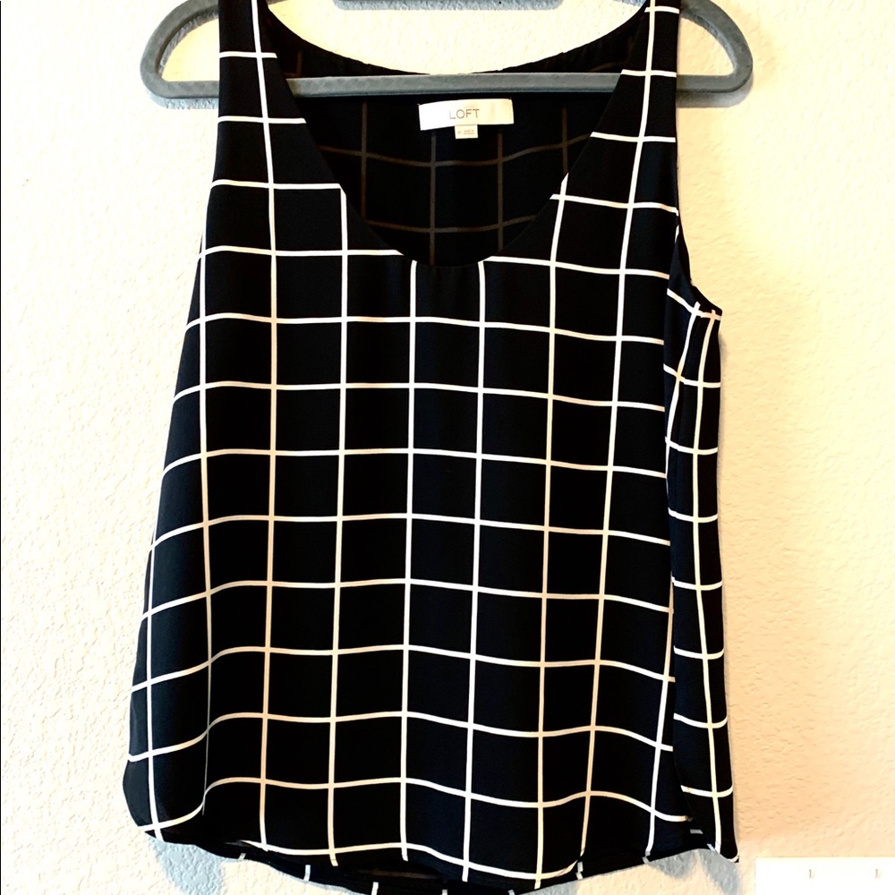 Black and White Tank